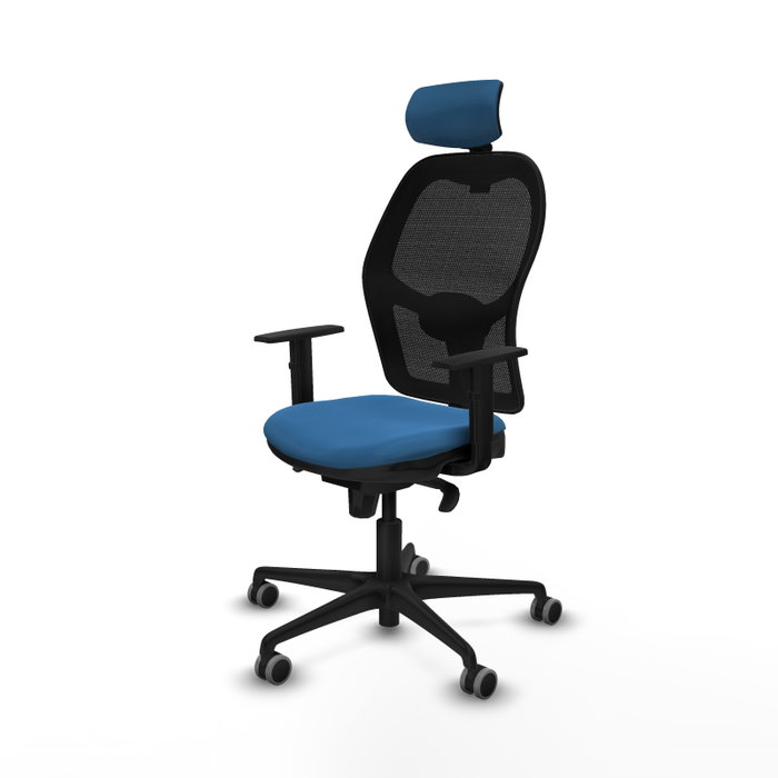 PIQUERAS Y CRESPO Silla de oficina Jorquera Azul claro y Negro PIQUERAS Y CRESPO Silla de oficina Jorquera Azul claro y Negro