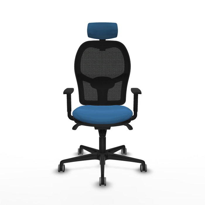 PIQUERAS Y CRESPO Silla de oficina Jorquera Azul claro y Negro PIQUERAS Y CRESPO Silla de oficina Jorquera Azul claro y Negro