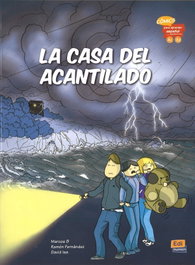 EDINUMEN, La casa del acantilado - COMICS APRENDER ESPAÑOL