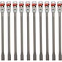 Makita Pack de 10 Cinceles Planos SDS-MAX 25 x 400 mm