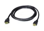 ATEN Cable HDMI 4K Alta Velocidad con Ethernet, 5m, 4K@60Hz, HDCP 2.2, Conectores Chapados en Oro, Negro, Referencia 2L-7D05H-1
