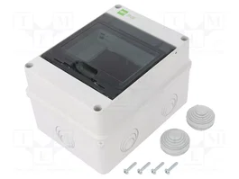 ELEKTRO-PLAST NASIELSK EP-LUX PLUS Carcasa para aparatos modulares gris claro