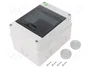 ELEKTRO-PLAST NASIELSK EP-LUX PLUS Carcasa para aparatos modulares gris claro