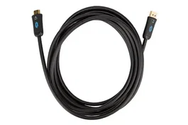 Crestron CBL-4K-DP-HD-12 Adaptador DisplayPort Macho a HDMI Macho de 12 pies (3.66 m), Cable Doble Blindado, 4K