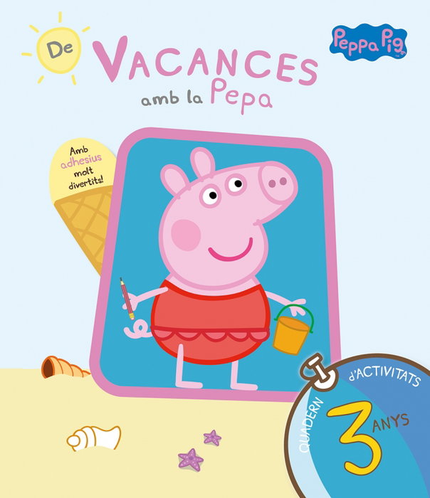 ALTEA Quadern de vacances amb la Peppa 3 anys