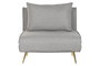 DKD Home Decor Sofá Cama Scandi Topo 90 x 84 x 90 cm