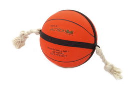 Karlie Action Ball - Pelota Baloncesto Naranja 24cm Perros y Humanos