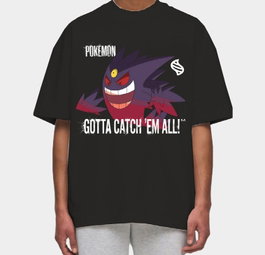 Difuzed Pokémon Camiseta Mega Evolutions Gotta Catch Em All talla XL
