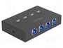 DeLOCK 11509 Switch USB 5 Gbps para 4 PC a 1 dispositivo