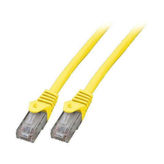 EFB Elektronik Cable de red Cat.6 U/UTP LSZH CCA Amarillo 7,5m EFB Elektronik Cable de red Cat.6 U/UTP LSZH CCA Amarillo 7,5m