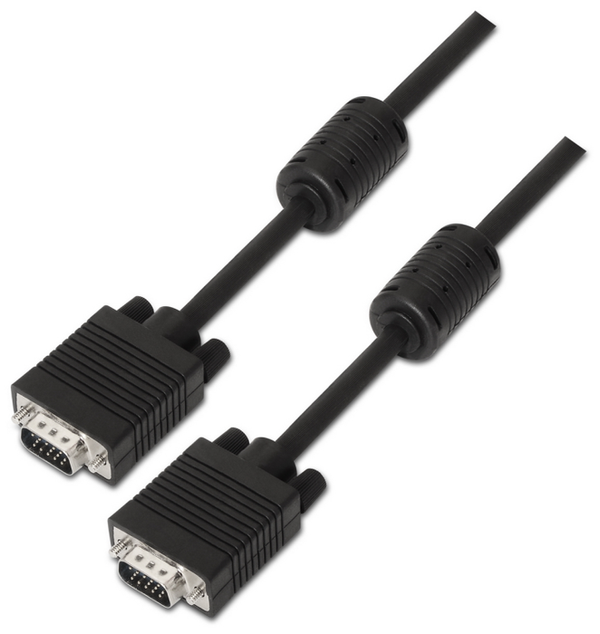 Aisens Cable VGA A113-0073 de 6 Metros Negro