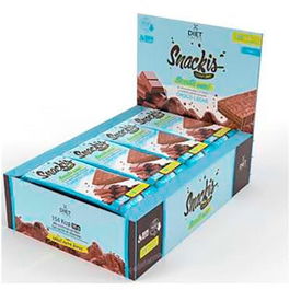 Herbora Diet Prime Snackis Compleat Barrita Maxi Choco Leche 12 Uds