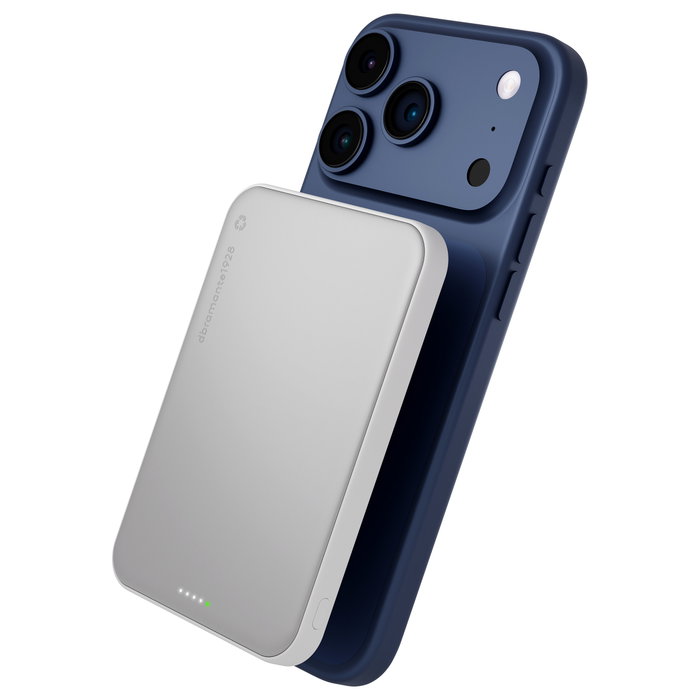 Dbramante1928 Cargador Inalámbrico Slim Qi2.2 5000mAh 25W Blanco