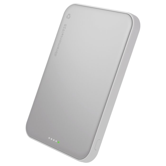 Dbramante1928 Cargador Inalámbrico Slim Qi2.2 5000mAh 25W Blanco
