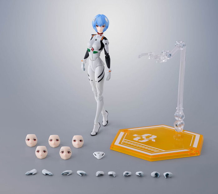 Tamashii Nations S.H. Figuarts Rei Ayanami Evangelion, 14cm Tamashii Nations S.H. Figuarts Rei Ayanami Evangelion, 14cm