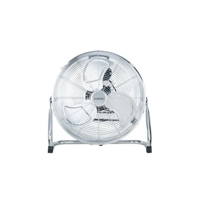 Oceanic Ventilador de Suelo Industrial OCEAVI120W2, 120 W, 3 Velocidades, Diametro 45 cm, Cromo Oceanic Ventilador de Suelo Industrial OCEAVI120W2, 120 W, 3 Velocidades, Diametro 45 cm, Cromo