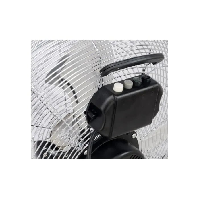 Oceanic Ventilador de Suelo Industrial OCEAVI120W2, 120 W, 3 Velocidades, Diametro 45 cm, Cromo Oceanic Ventilador de Suelo Industrial OCEAVI120W2, 120 W, 3 Velocidades, Diametro 45 cm, Cromo