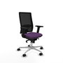 PIQUERAS Y CRESPO Silla de oficina Horna Morado y Negro