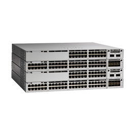 Cisco Catalyst C9300L-48UXG-2Q-E Interruptor Gestionado L2/L3 48 Puertos (36 Gigabit, 12 10G) con 2 QSFP+, PoE 675W, Montaje en Rack, Color Gris