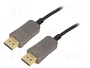 Digitus Cable DisplayPort AOC Híbrido de Fibra Óptica UHD 8K, 10 m