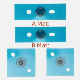 CoreParts - Juego de 4 Patas de Goma para Apple MacBook Pro Retina 13" A1425 A1502 y 15.4" A1398
