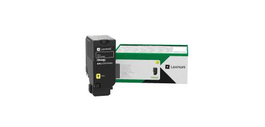 Lexmark 71C20C0 Toner de tóner Cartucho de tinta Color Cian Compatible con impresoras Lexmark