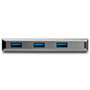Startech Hub USB-C 10Gbps de 3 Puertos con Lector de Tarjetas SD - HB31C3ASDMB - Hub 1x USB-C + 3x USB-A
