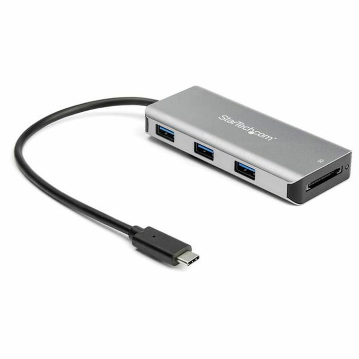 Startech Hub USB-C 10Gbps de 3 Puertos con Lector de Tarjetas SD - HB31C3ASDMB - Hub 1x USB-C + 3x USB-A Startech Hub USB-C 10Gbps de 3 Puertos con Lector de Tarjetas SD - HB31C3ASDMB - Hub 1x USB-C + 3x USB-A