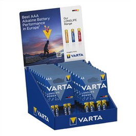 Varta 93800112801 Pilas Alcalinas AAA/AA Longlife Power 20 Uds