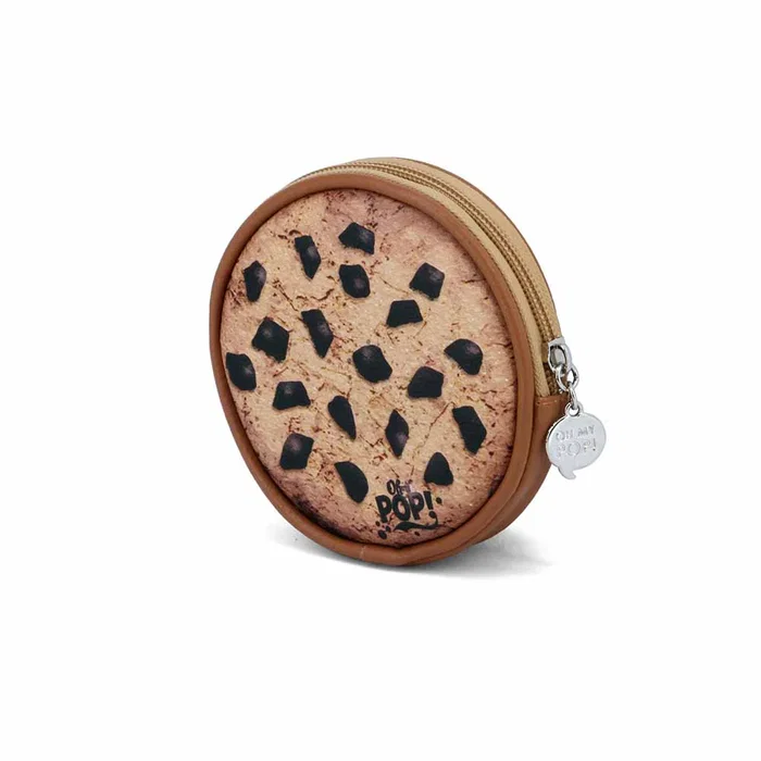 Oh My Pop Monedero Redondo Cookies Marrón
