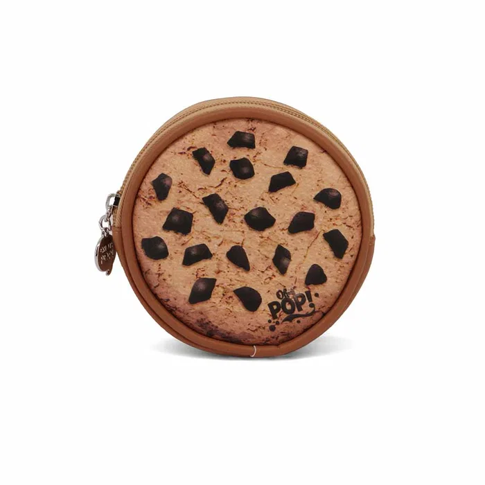 Oh My Pop Monedero Redondo Cookies Marrón