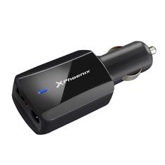 Phoenix technologies Phlaptopcarcharger Cargador Adaptador Universal 90W para Coche y USB para Portátil y Smartphone Phoenix technologies Phlaptopcarcharger Cargador Adaptador Universal 90W para Coche y USB para Portátil y Smartphone