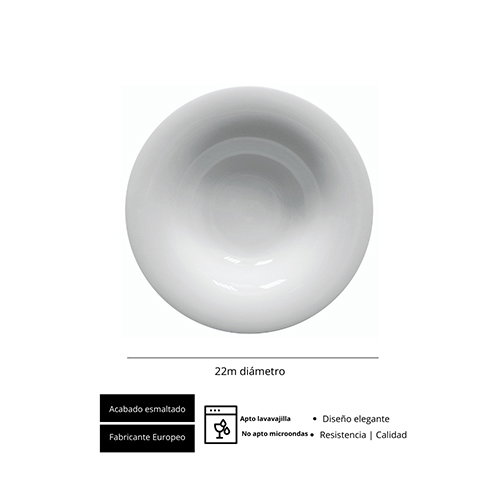 Summa Sira Plato Llano 22 cm (Set de 6) Summa Sira Plato Llano 22 cm (Set de 6)