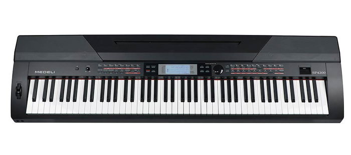 Piano de Escenario Medeli Sp4200/Bk