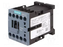 SIEMENS 3RT2017-1AB01 Contactor 3-polar 12A 24V AC