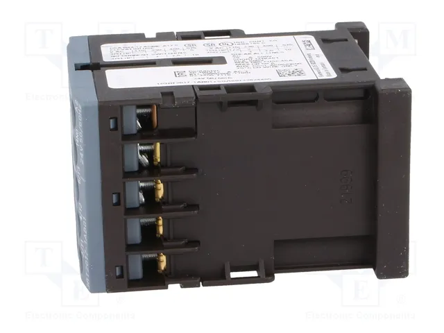 SIEMENS 3RT2017-1AB01 Contactor 3-polar 12A 24V AC