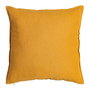 Cojín Ocre 85%Algodón-15%Lino Decoración 60 X 60 cm