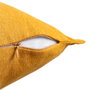 Cojín Ocre 85%Algodón-15%Lino Decoración 60 X 60 cm