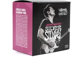 Ernie Ball Juego Cuerdas Guitarra John Mayer Signature Slinky Silver 10,5-47 - Pack 6