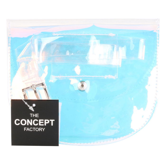 The Concept Factory Riñonera Infantil Holográfica PVC