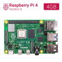 Raspberry Pi 4 Modelo B 4GB - Placa de desarrollo con procesador Quad-Core Cortex-A72, WiFi, Bluetooth 5.0, 4Kp60