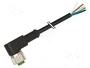 MURRELEKTRONIK Cable para sensores M12 hembra angular 12 pines 3m