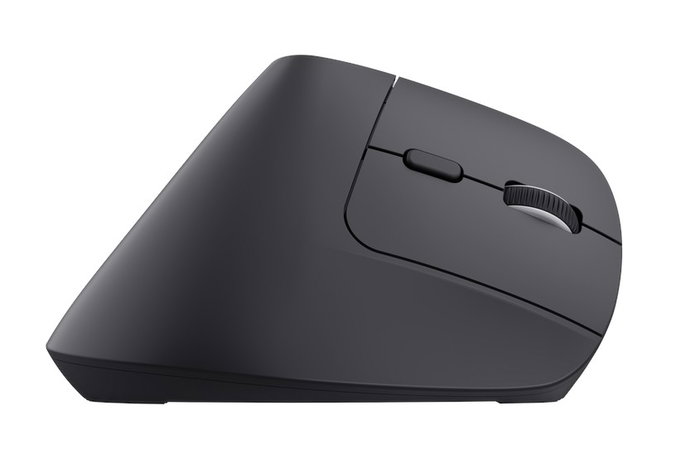 Trust BAYO+ Ratón Vertical Inalámbrico Negro 800-2400 DPI Recargable USB-C Bluetooth 2.4GHz Trust BAYO+ Ratón Vertical Inalámbrico Negro 800-2400 DPI Recargable USB-C Bluetooth 2.4GHz