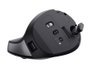 Trust BAYO+ Ratón Vertical Inalámbrico Negro 800-2400 DPI Recargable USB-C Bluetooth 2.4GHz