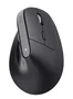 Trust BAYO+ Ratón Vertical Inalámbrico Negro 800-2400 DPI Recargable USB-C Bluetooth 2.4GHz