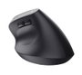 Trust BAYO+ Ratón Vertical Inalámbrico Negro 800-2400 DPI Recargable USB-C Bluetooth 2.4GHz