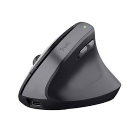 Trust Ratón Vertical Ergonómico Bayo+ Negro