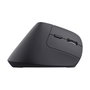 Trust Bayo+ Ratón Vertical Ergonómico Inalámbrico Negro