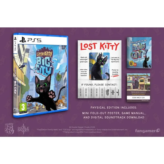 Just For Games Little Kitty Big City para PS5