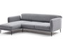 Atelier Del Sofa Venus L Sofá Cama Esquinero Gris 265x163x80 cm, Cama 240x90 cm